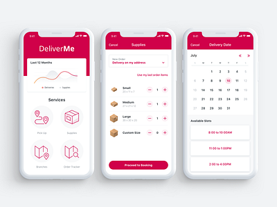 Deliverme App By Sergio Miguel For Outsystems On Dribbble