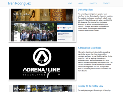 Portfolio Site design portfolio web