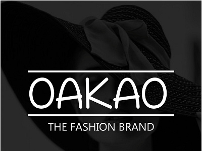 OAKAO dailylogochallange design dribbble logo logo 2d typography wordmarks