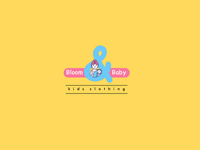 Bloom & Baby baby branding clothing brand dailylogochallange design icon icons illustration logo 2d logolovers typography wordmarks