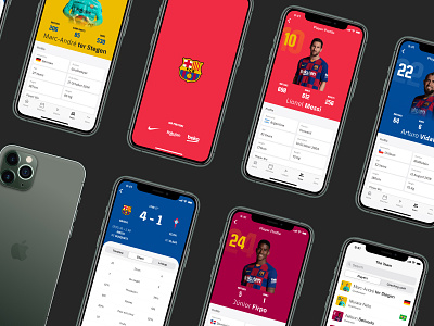 Barcelona FC Concept App app barcelona ios sport