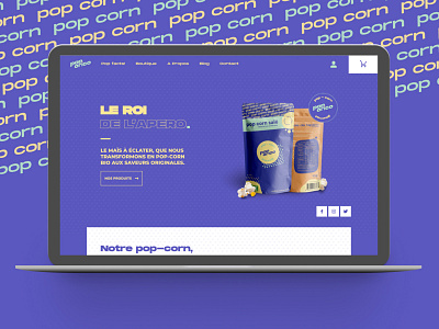 Poporico branding concept design typography ui uidesign ux uxdesign web webdesign website