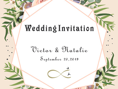 Frame Wedding Invitation