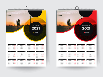 2021 calendar design 2021 2021 calendar advertising branding business calendar calendar design colorful corporate design one page calendar wall calendar