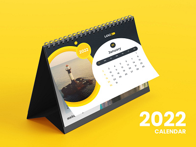2022 Desk calendar design