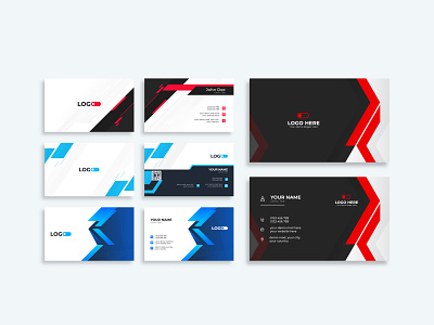 Business card design angecy branding business card company corporate design graphic design id card manager name card office office id print design stationary template vector