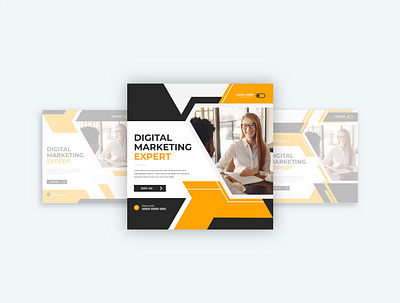 Digital marketing social media post template ads advertising agency business corporate design designer digital facebook graphic design instagram marketing media post promotion social template twitter