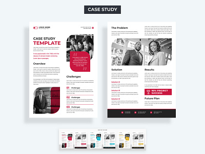 Case study flyer template advertising business case case study company corporate cover design flyer flyer design information newsletter poster print print template report study template