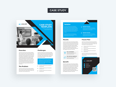 Case Study flyer template