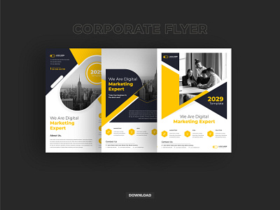 Corporate business flyer agency annual brochure business company corporate cover creative design flyer leaflet marketing modern poster print print design professional promo report template