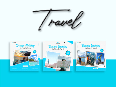 Travel Banner Social Media Instagram Post Banner Ads ad advertising banner banner ads banner design company facebook ad facebook banner instagram banner instagram post instagram template social media social media ads social media design social media pack social media post social media templates tour travel ad banner travel agency