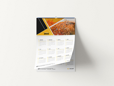 2023 calendar design template