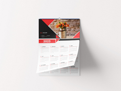 2023 calendar design template 2023 calendar agency business calendar calendar design colorful company corporate date design desk calendar minimal modern new year office one page print professional school wall calendar