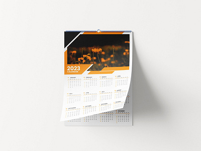 2023 calendar design template