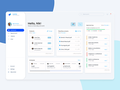 Medical dashboard app application dashboad dashboard ui design system doctor medical dashboard medical record patient product design web application