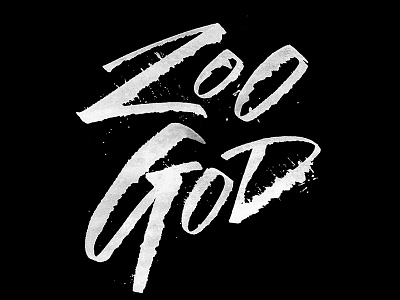Zoo God brush calligraphy god rough script zoo zoovier