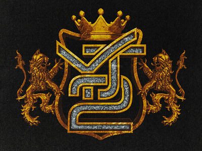 YOUNG JEFE 2 2 crest gang glizzy heraldry jefe logo logotype monogram shy yj2 young
