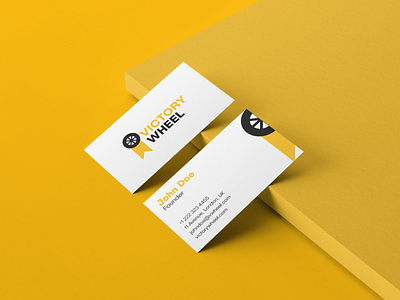 Victory Wheel Business Card adobe brandidentity branding design graphicdesigner illustrator logo logodesigner photoshop