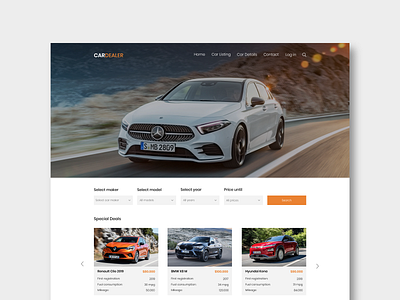 Car Dealer Website Design