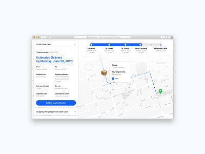 Daily UI - Tracking