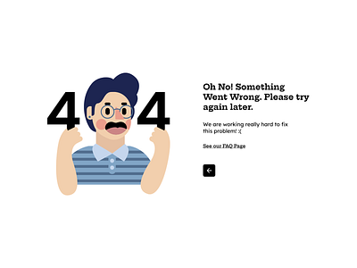 Daily UI Challenge: 404 Error