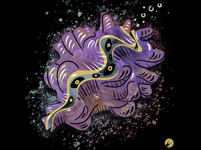 Shell Monster 2d 2d art adobe photoshop art character colorful colors design illustration monster photoshop
