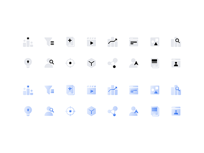 ToB Icon Set design graphic icon