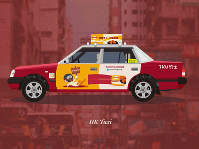 Hongkong Taxi with BG