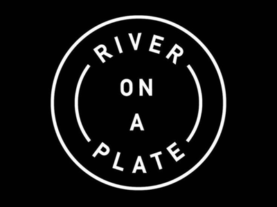 River on A Plate identity logo