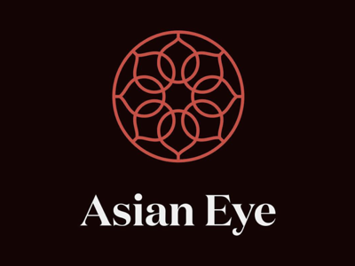 Asian Eye branding identity logo