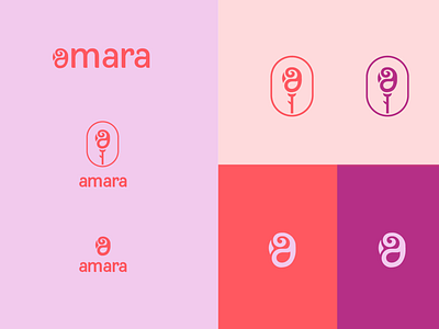 Amara | Logo design branding design graphic design logo vector