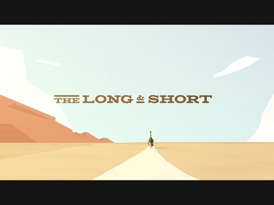 The Long & Short after effects animation character mograph moho 12 motiongraphics short film