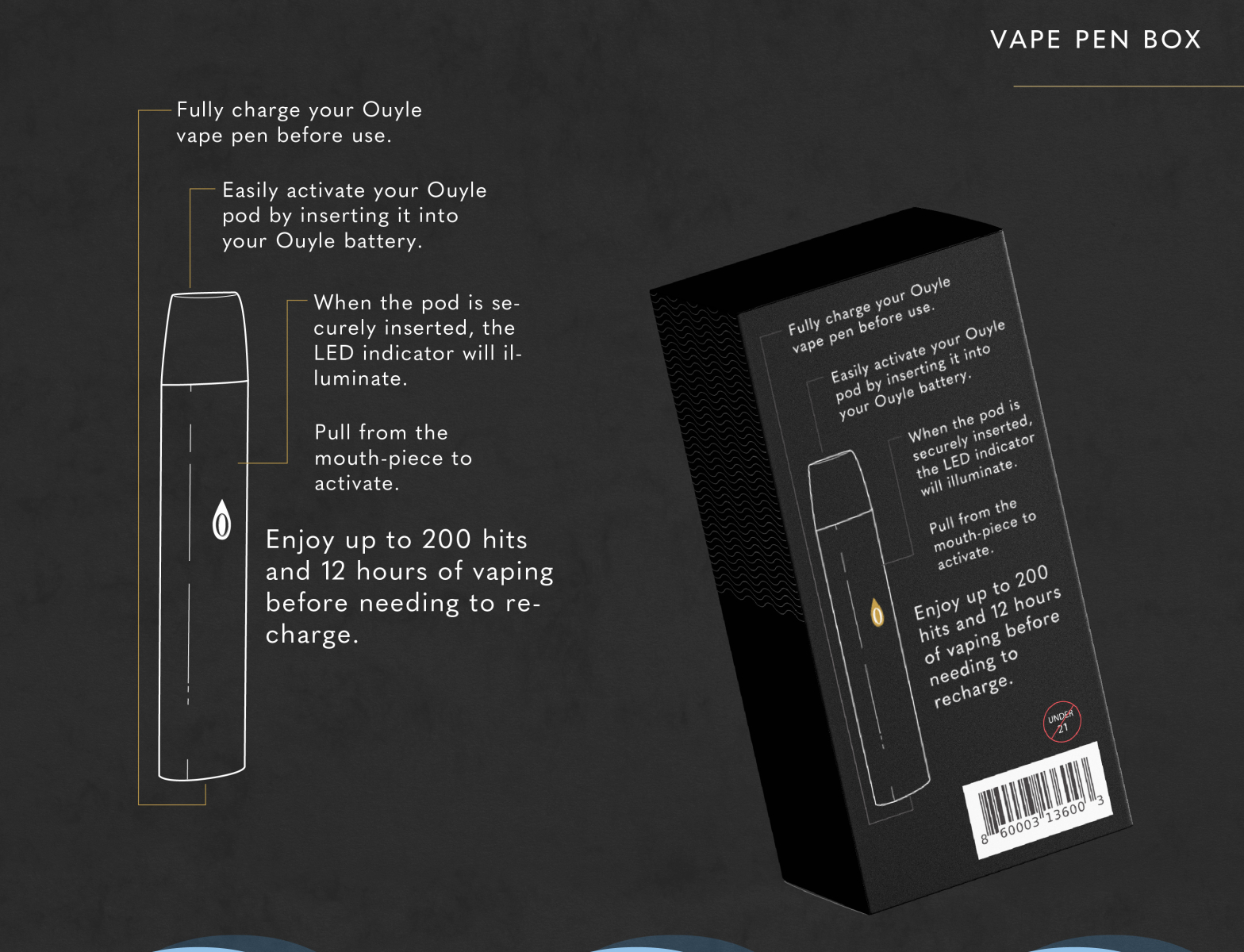 Download Vape Pen Package Design By Meesh Scannapieco On Dribbble