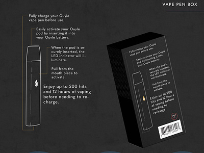 Vape Pen Package Design