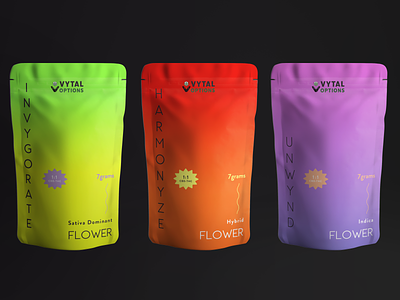Hemp Flower Package Design