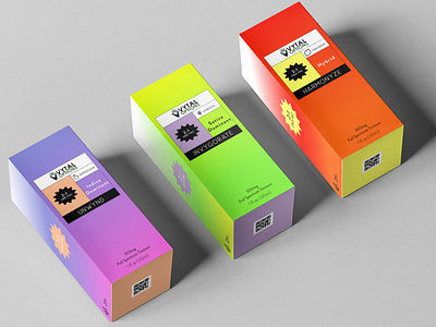 Neon Cannabis Package Design Series