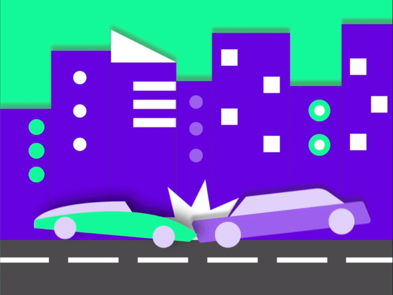 Car Accident by Maria Miguel Cardeiro on Dribbble