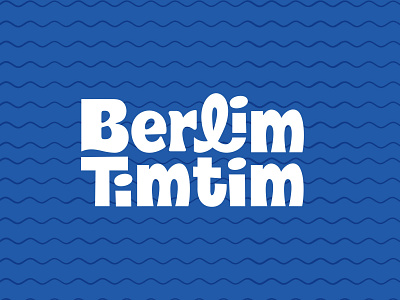 Berlim Timtim bakery beach branding logo streetfood summer sweets typography vector visualidentity