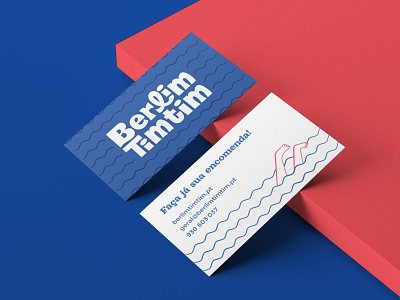 Berlim Timtim Business card branding businesscard design illustration illustrator summer sweets