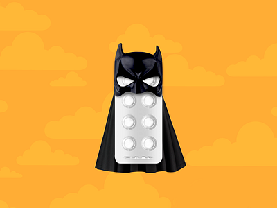 Batmopill batman carnaval digitalart funny montage pharmacy pills