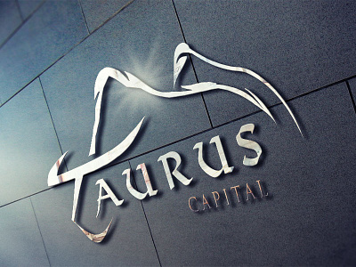 Logo for Taurus Capital (Part 2/4) as Signage signage taurus capital