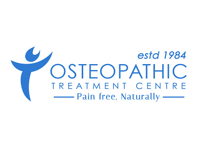 Logo Refresh - Relieve from pain chiropractor clinic logo refresh naturopathy osteopath osteopathic treatment centre