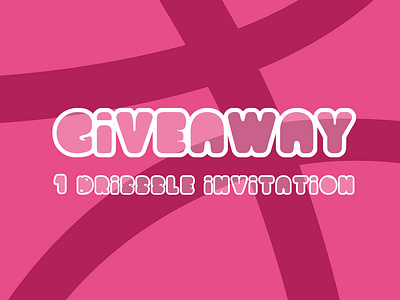 Dribbble Invite Giveaway