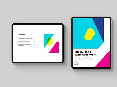 Ebook: The Guide to Windowed Work design ebook design layout typography
