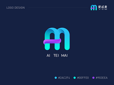 "AI TIE MAI"—Corporate logo branding illustration