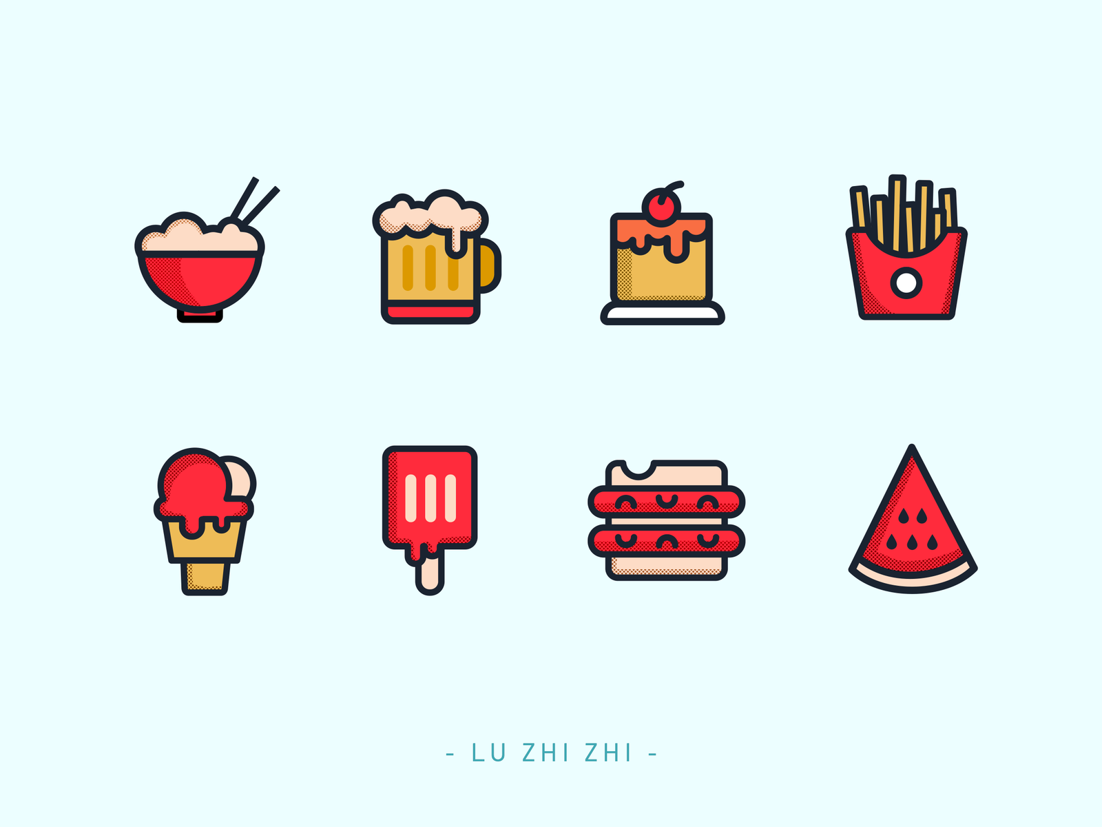 what-to-eat-in-summer-by-on-dribbble