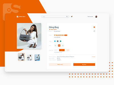 Shopping Page Concept