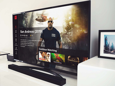 TV App | UI Design