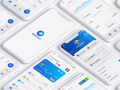 Mobile Finance App | UI Design design ui design uiux e wallet finance app mobile wallet payment app
