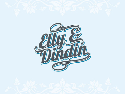 Elly Lettering lettering logo logo design script typography wordmark